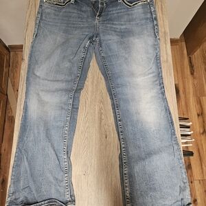 Vigoss Women's Light Blue Boot Cut Jeans